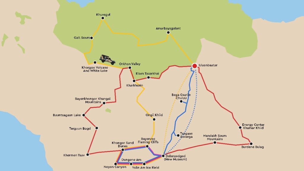 Gobi Mongolia selfdrive tours