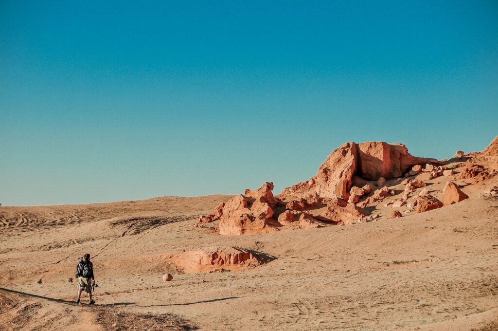 Getting to Gobi desert